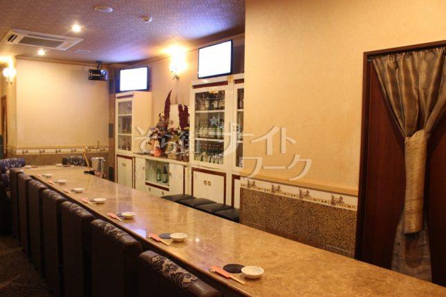 【ラウンジ】Lounge　鈴蘭☆岡山県倉敷市阿知2丁目１７－４　高Q館Ⅱ１F